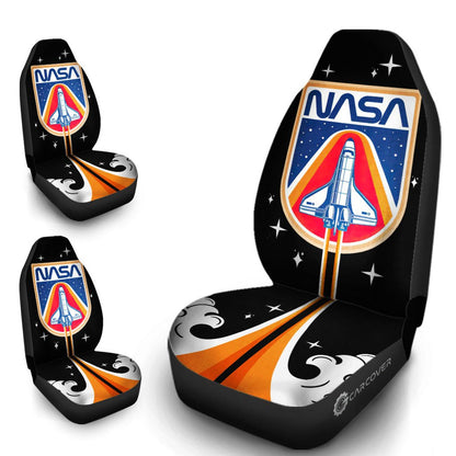 Nasa Logo Car Seat Covers Custom Car Interior Accessories