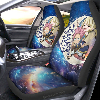 Natsu And Lucy Car Seat Covers Custom Car Accessories