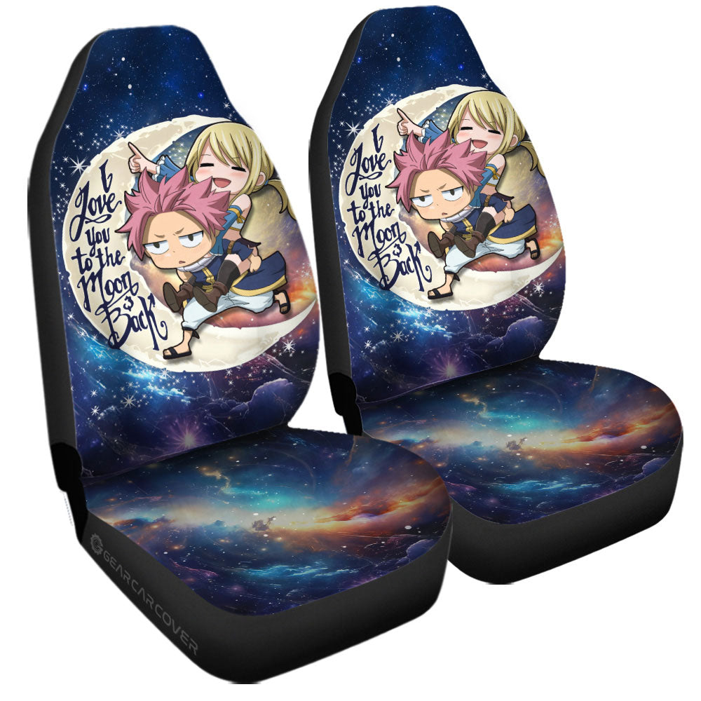 Natsu And Lucy Car Seat Covers Custom Car Accessories