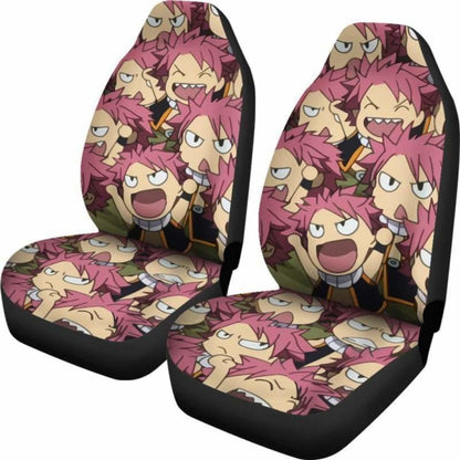 Natsu Chibi Fairy Tail Car Seat Covers Universal Fit 051312