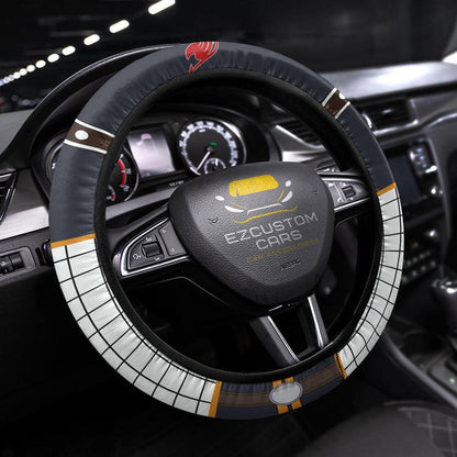 Natsu Dragneel Fairy Tail Anime Steering Wheel Cover
