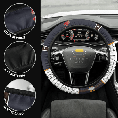 Natsu Dragneel Fairy Tail Anime Steering Wheel Cover