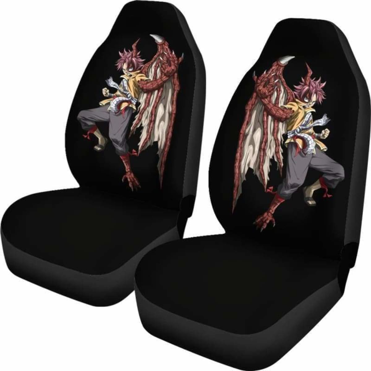 Natsu Dragon Fairy Tail Car Seat Covers Universal Fit 051312