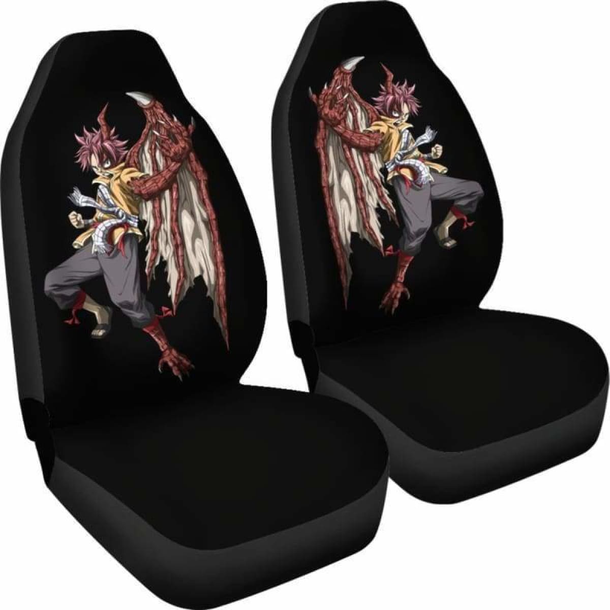 Natsu Dragon Fairy Tail Car Seat Covers Universal Fit 051312