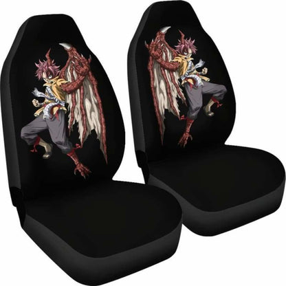 Natsu Dragon Fairy Tail Car Seat Covers Universal Fit 051312