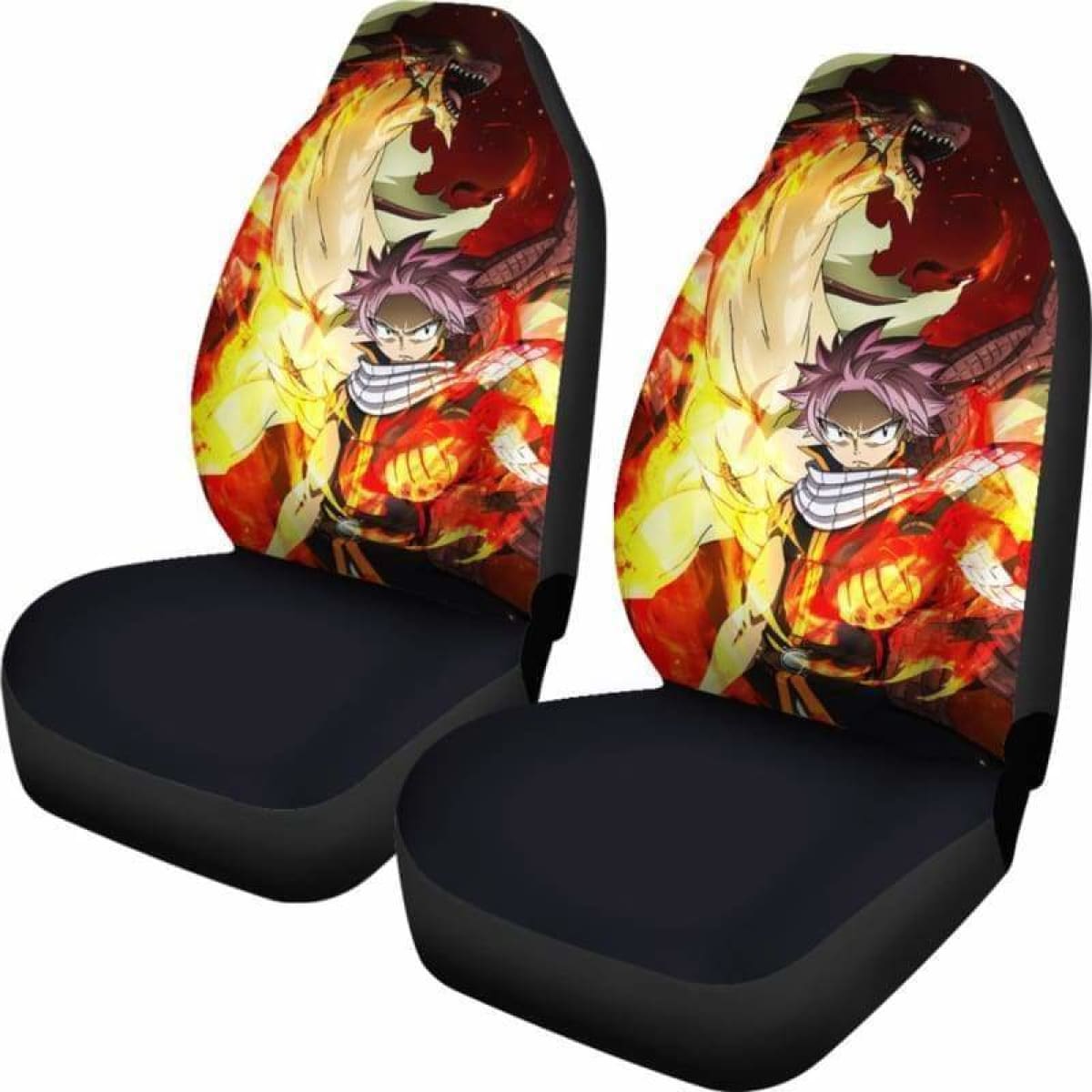 Natsu Dragon Slayer Fairy Tail Car Seat Covers Universal Fit 051312