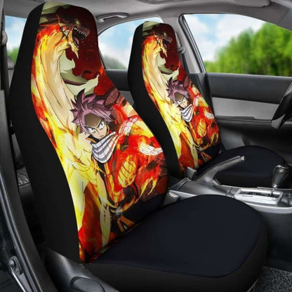Natsu Dragon Slayer Fairy Tail Car Seat Covers Universal Fit 051312