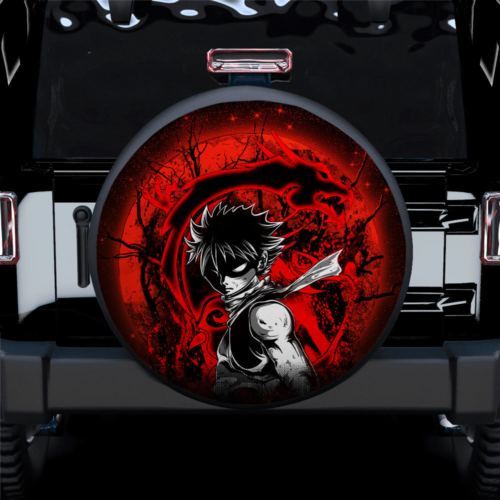 Natsu Dragonee Fairy Tale Moonlight Jeep Car Spare Tire Cover