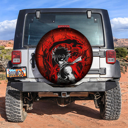 Natsu Dragonee Fairy Tale Moonlight Jeep Car Spare Tire Cover
