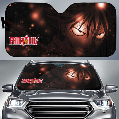 Natsu Fairy Tail Auto Sun Shade Nh06 Universal Fit 111204