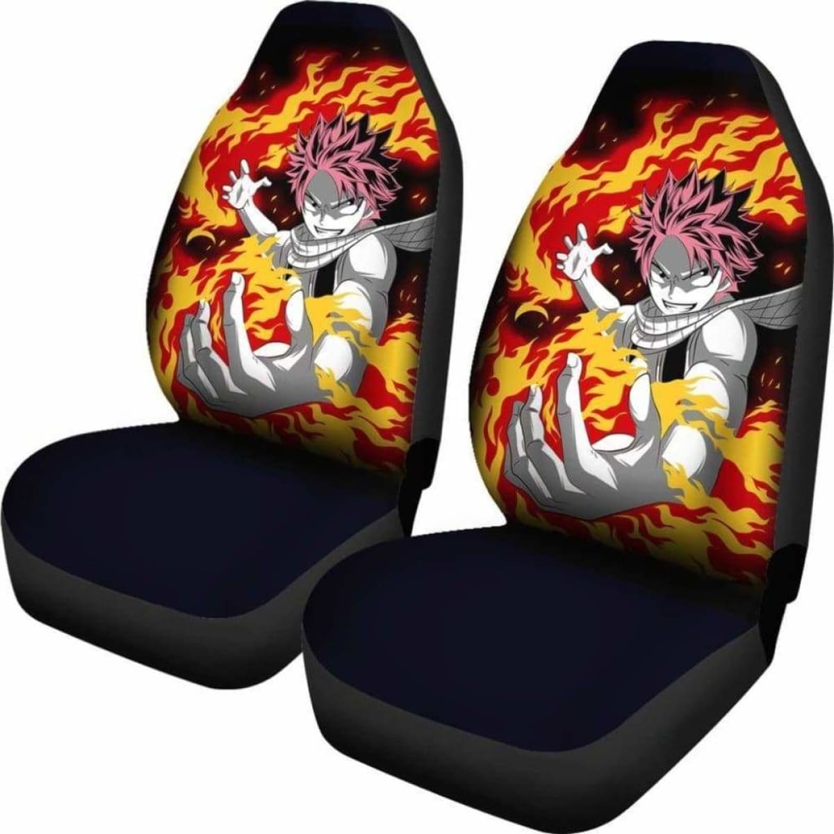 Natsu Fairy Tail Car Seat Covers Universal Fit 051012