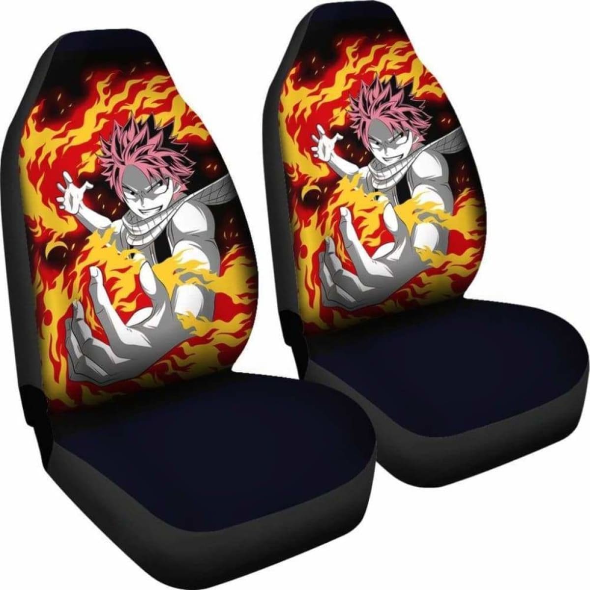 Natsu Fairy Tail Car Seat Covers Universal Fit 051012