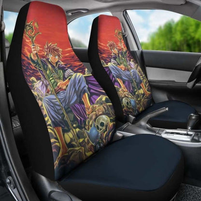 Natsu Happy Fairy Tail Car Seat Covers Universal Fit 051312