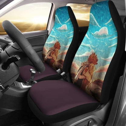 Natsu Lucy Fairy Tail Car Seat Covers Universal Fit 051312
