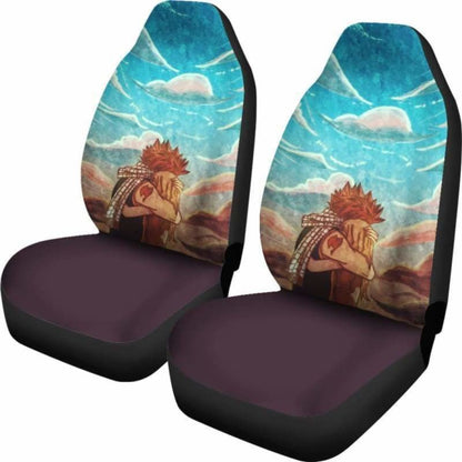 Natsu Lucy Fairy Tail Car Seat Covers Universal Fit 051312