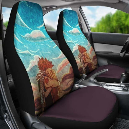 Natsu Lucy Fairy Tail Car Seat Covers Universal Fit 051312