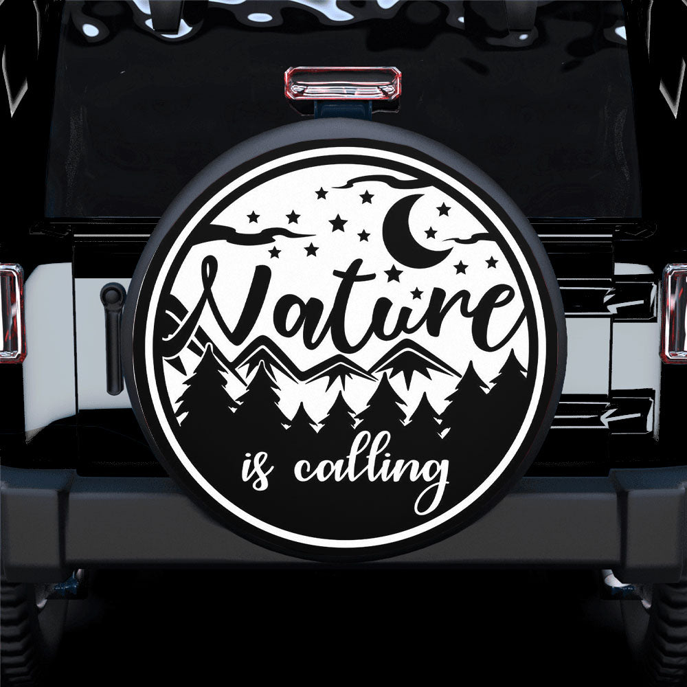 Nature is Calling Spare Tire Cover