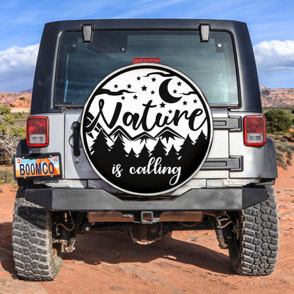 Nature is Calling Spare Tire Cover