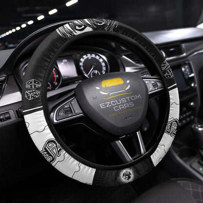 Near Death Note Anime Steering Wheel Cover Custom Anime Car Accessories