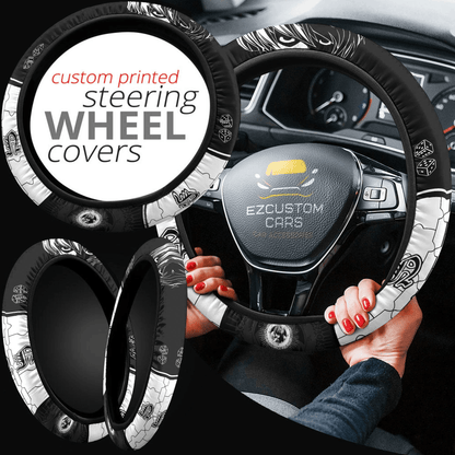 Near Death Note Anime Steering Wheel Cover Custom Anime Car Accessories