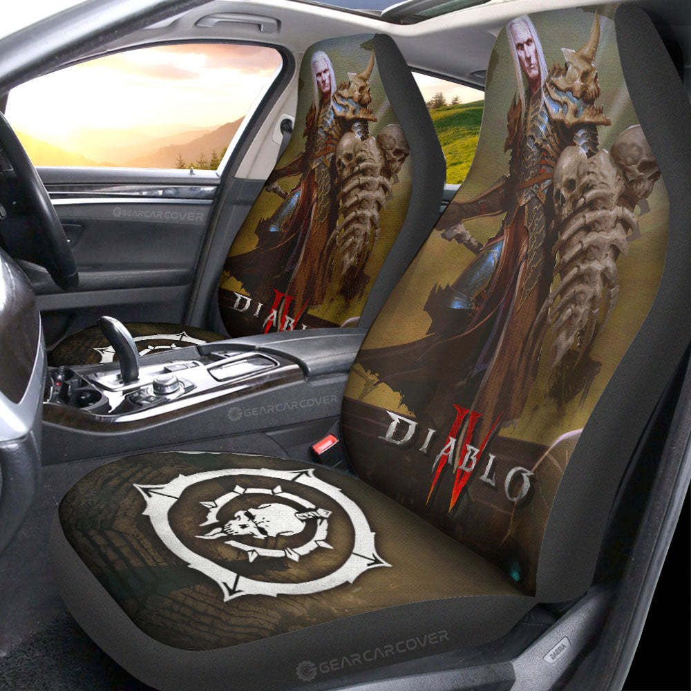 Necromancer Car Seat Covers Custom Car Accessories