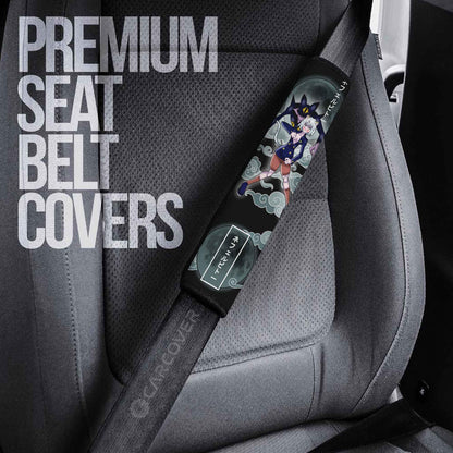 Neferpitou Seat Belt Covers Custom Hunter x Hunter Anime Car Accessories