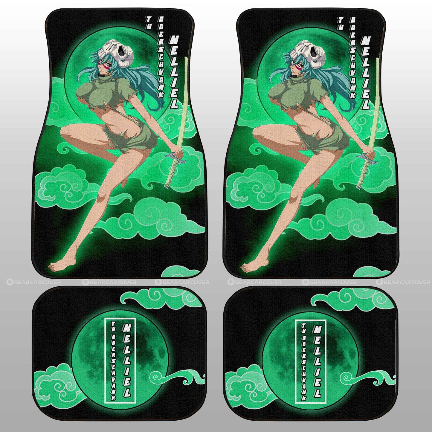 Nel tu Car Floor Mats Custom Anime Bleach Car Accessories