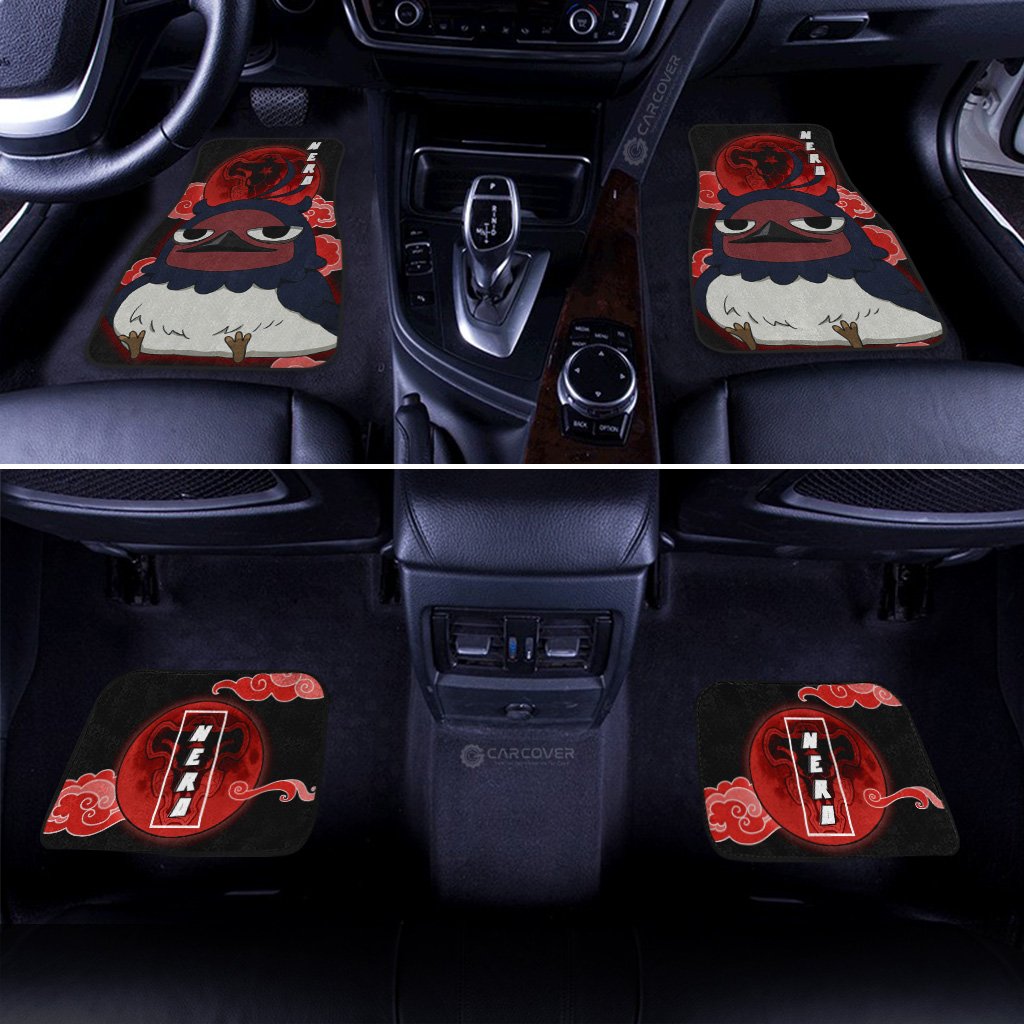 Nero Car Floor Mats Custom Anime Black Clover Car Accessories
