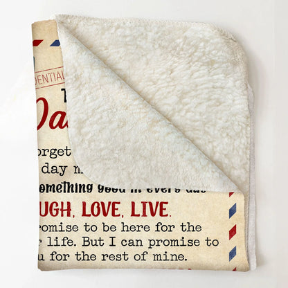 Never Forget That I Love You - Personalized Photo Blanket