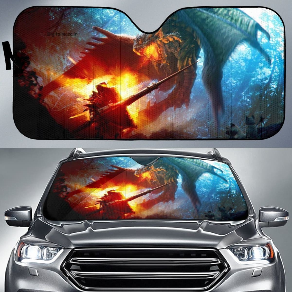 New Monster  Hunter Sun Shade amazing best gift ideas 2020 Universal Fit 174503