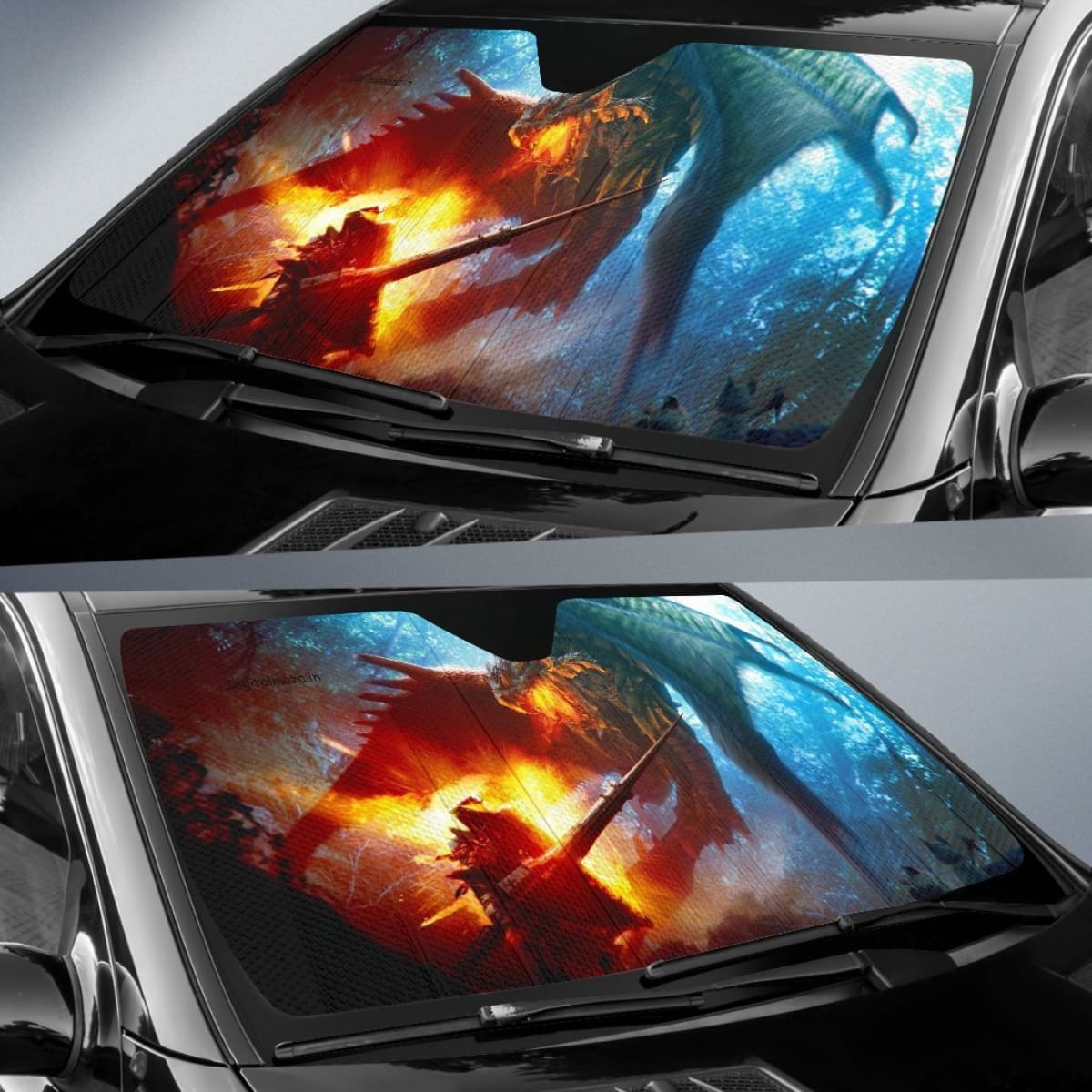 New Monster  Hunter Sun Shade amazing best gift ideas 2020 Universal Fit 174503
