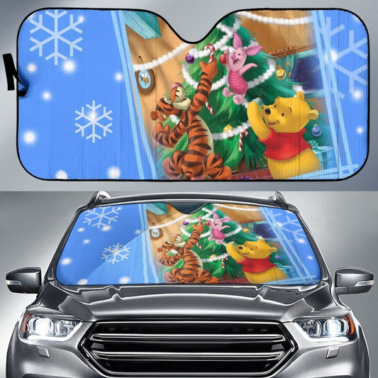 New Winnie The Pooh Christmas Sun Shade amazing best gift ideas 2020 Universal Fit 174503