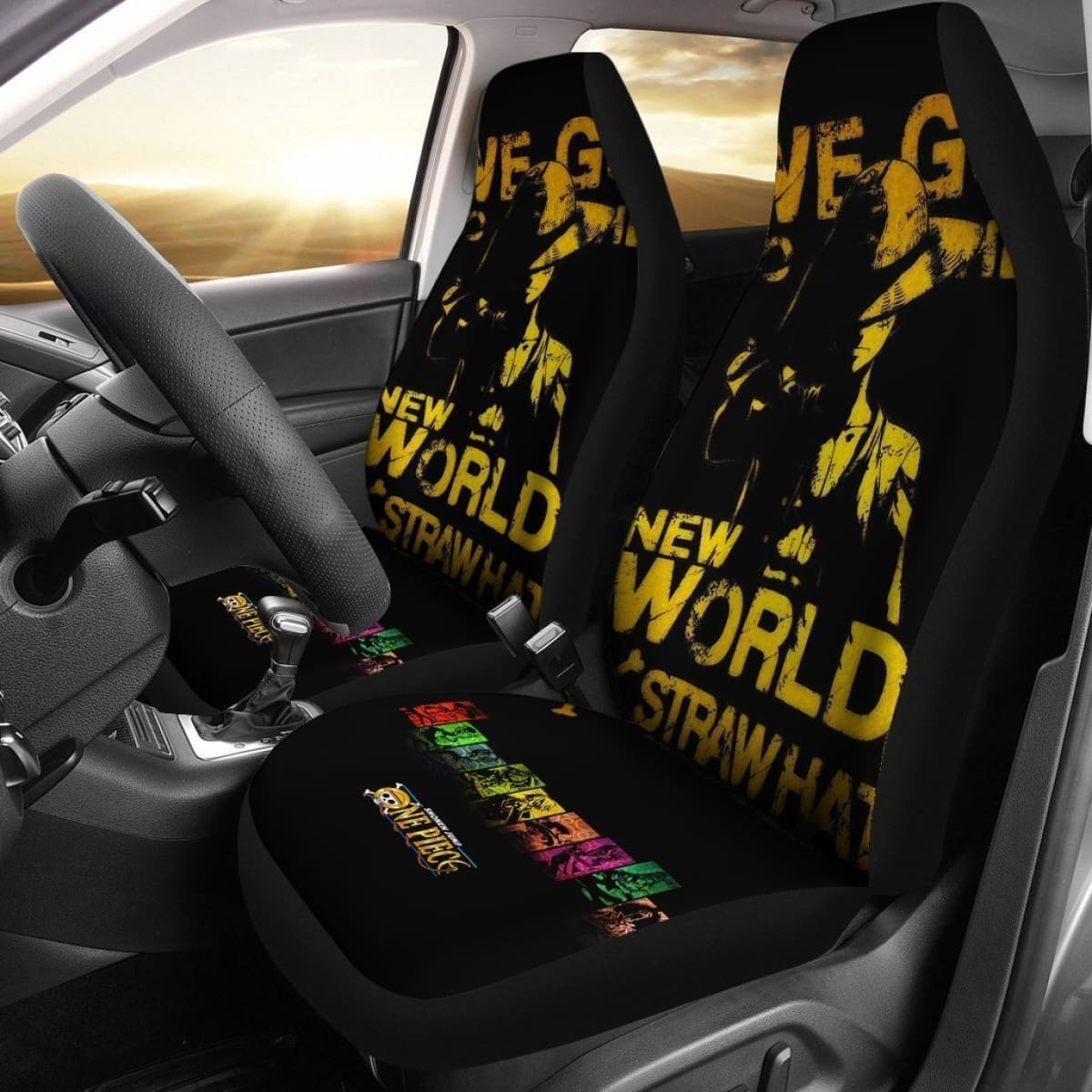 New World Straw Hat One Piece Car Seat Covers Lt03 Universal Fit 225721