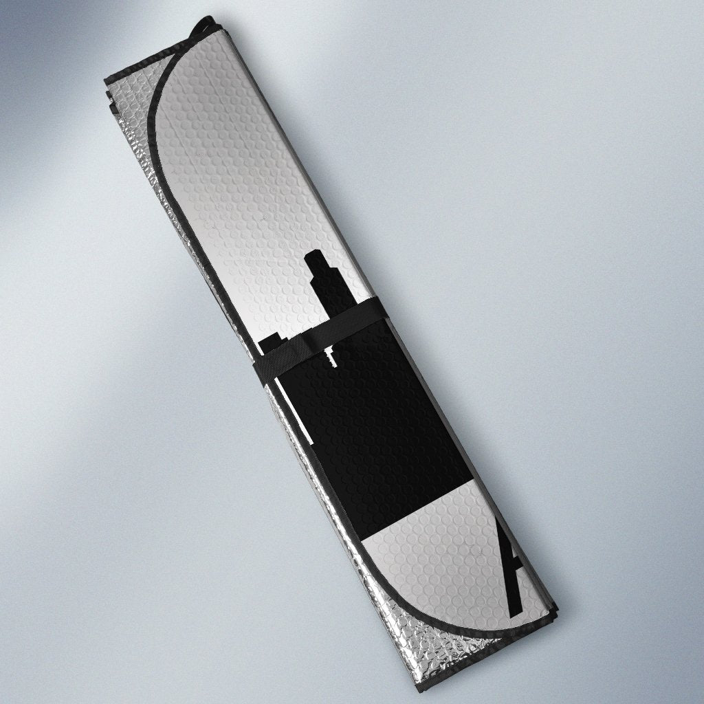 New York Albany Skyline Car Sunshade Custom Car Accessories
