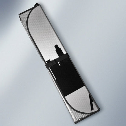 New York Albany Skyline Car Sunshade Custom Car Accessories