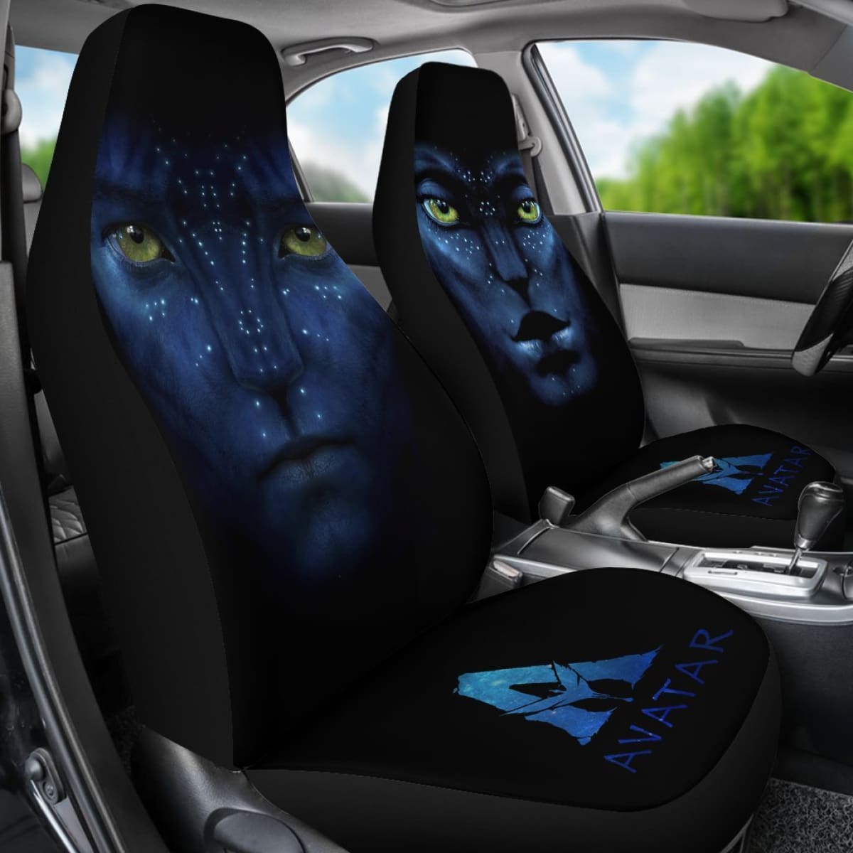 Neytiri And Corporal Jake Sully Avatar Movie Car Seat Covers H200303 Universal Fit 225311