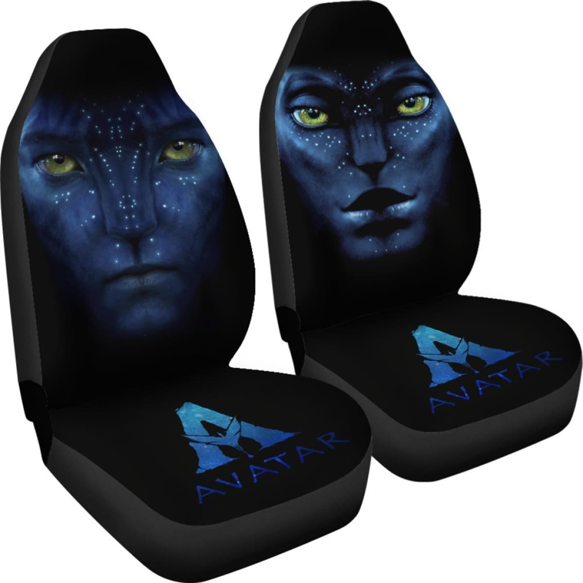 Neytiri And Corporal Jake Sully Avatar Movie Car Seat Covers H200303 Universal Fit 225311
