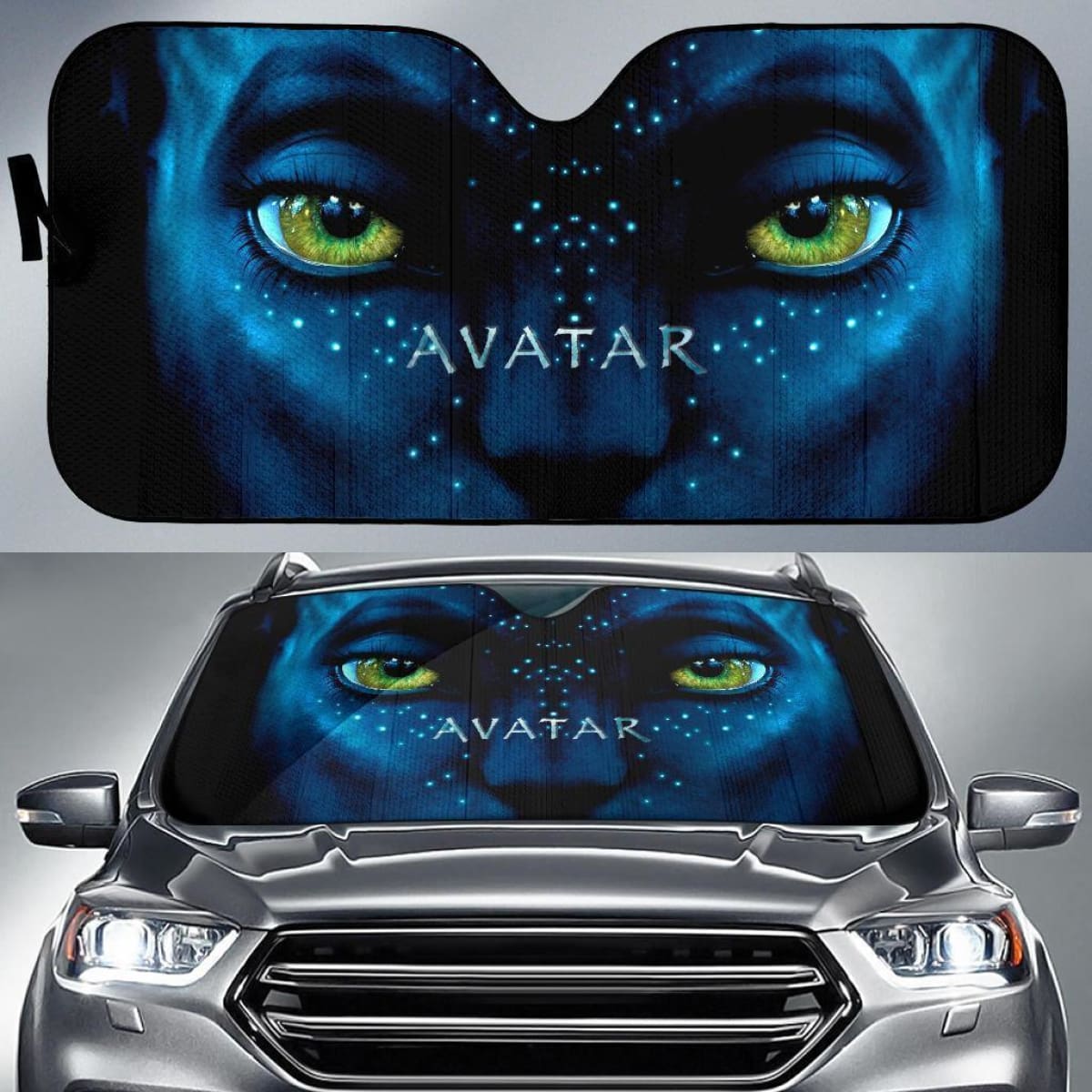 Neytiri Avatar Auto Sun Shade Nh07 Universal Fit 111204