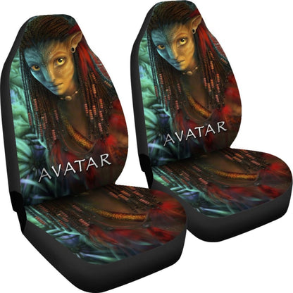 Neytiri Car Seat Covers Corporal Jake Sully Movie Fan Gift H200303 Universal Fit 225311