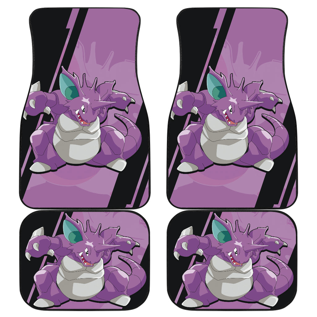 Nidoking Pokemon Car Floor Mats Style Custom For Fans Ci230119-09a