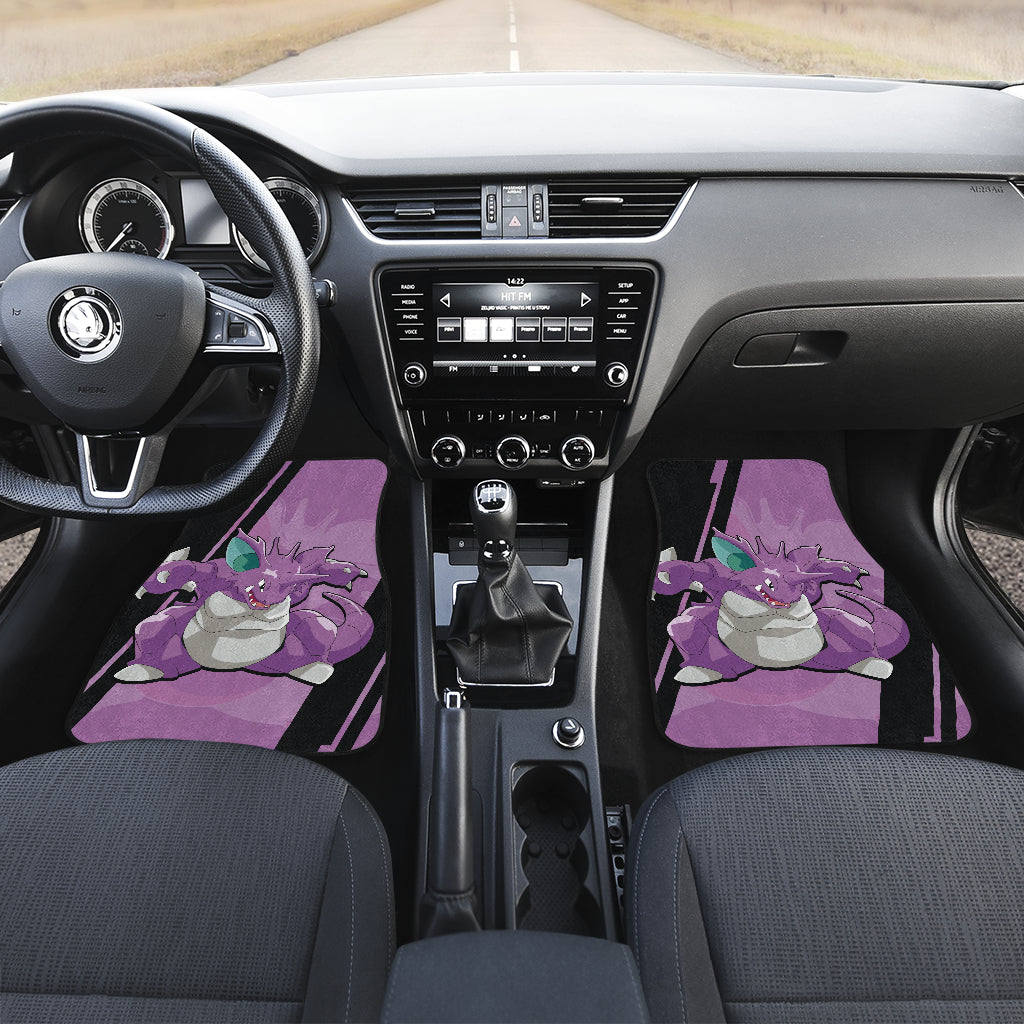 Nidoking Pokemon Car Floor Mats Style Custom For Fans Ci230119-09a