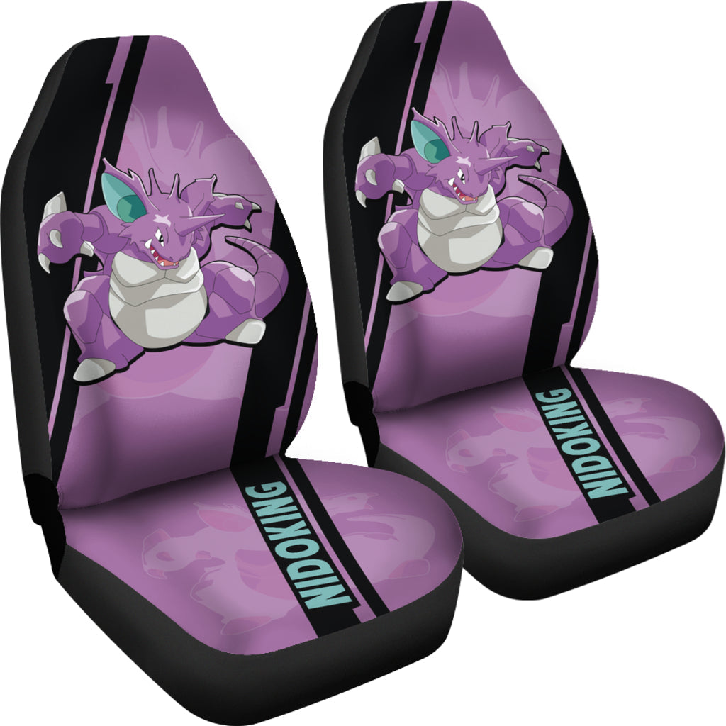 Nidoking Pokemon Car Seat Covers Style Custom For Fans Ci230118-09