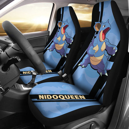Nidoqueen Pokemon Car Seat Covers Style Custom For Fans Ci230118-10