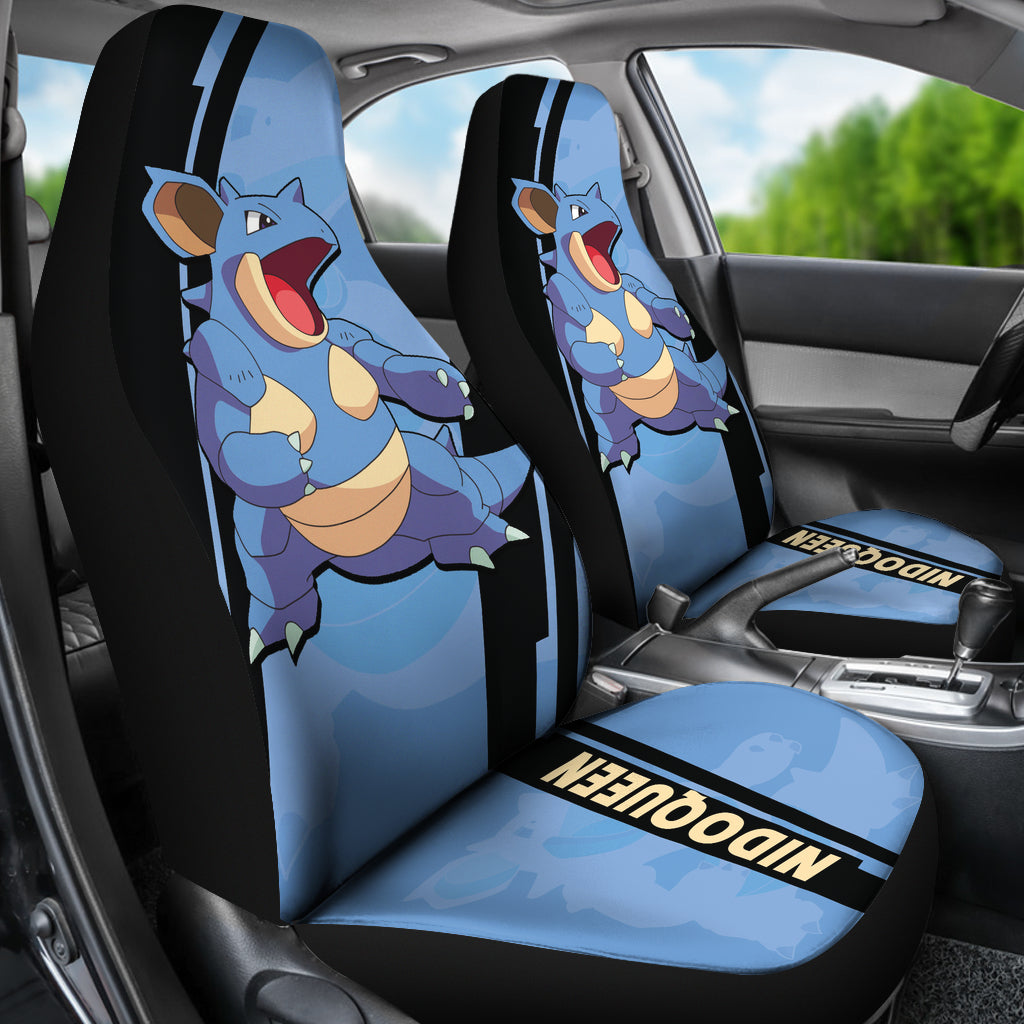 Nidoqueen Pokemon Car Seat Covers Style Custom For Fans Ci230118-10