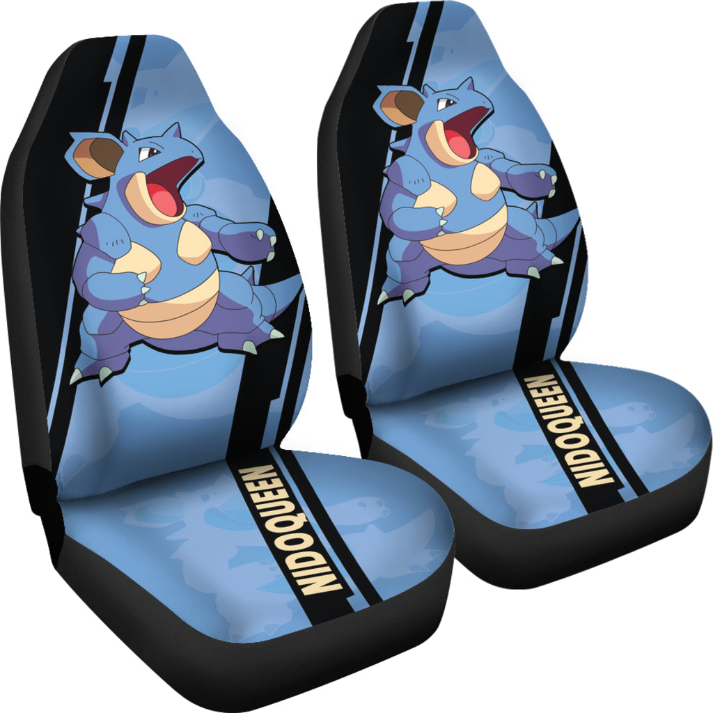 Nidoqueen Pokemon Car Seat Covers Style Custom For Fans Ci230118-10