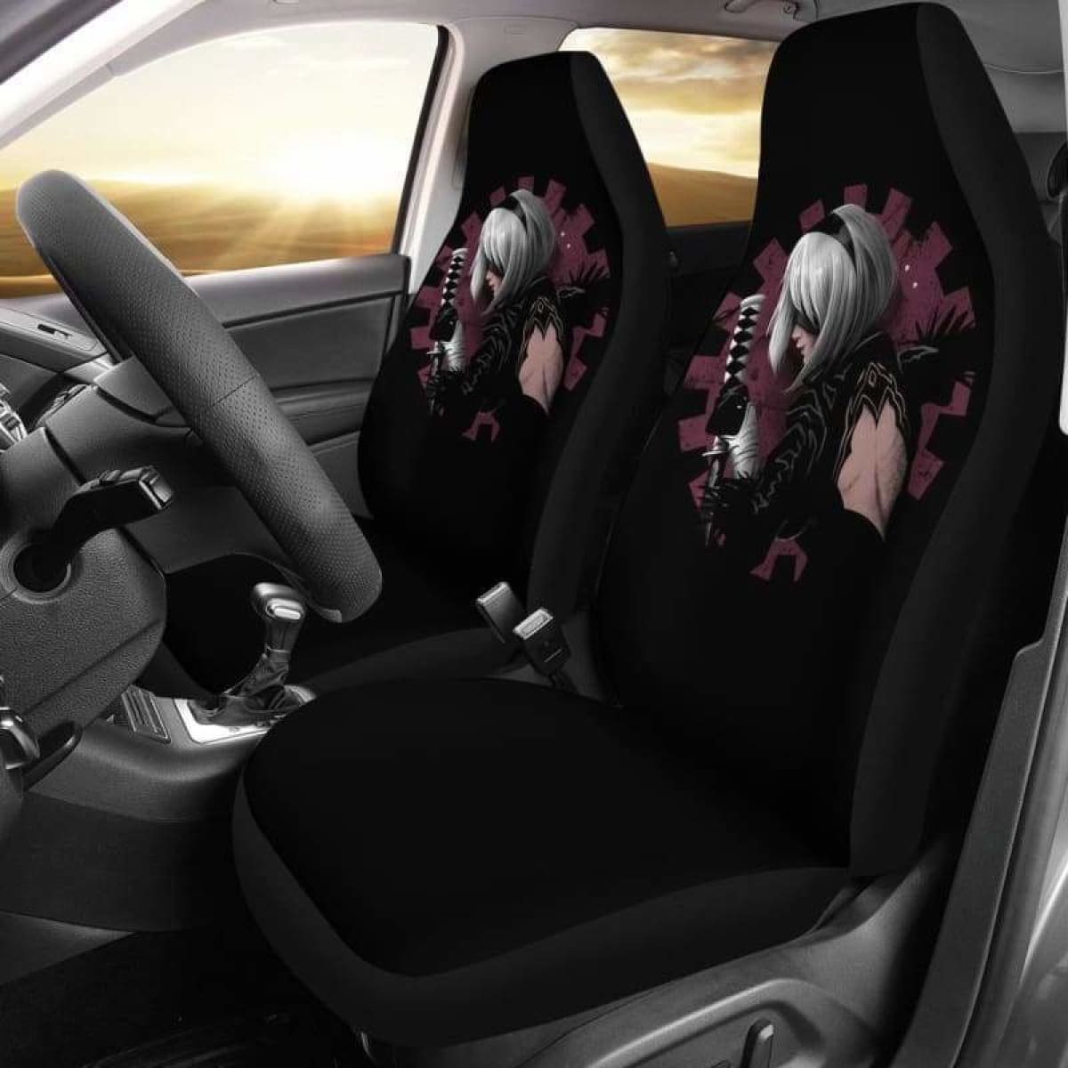 Nier Automata Car Seat Covers Universal Fit 051312
