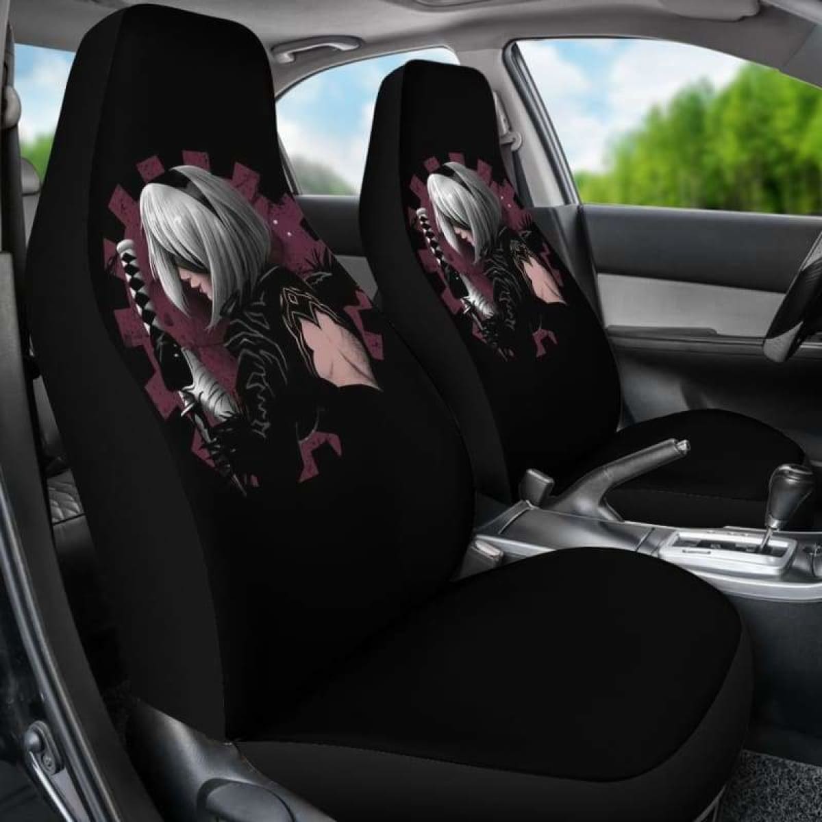 Nier Automata Car Seat Covers Universal Fit 051312