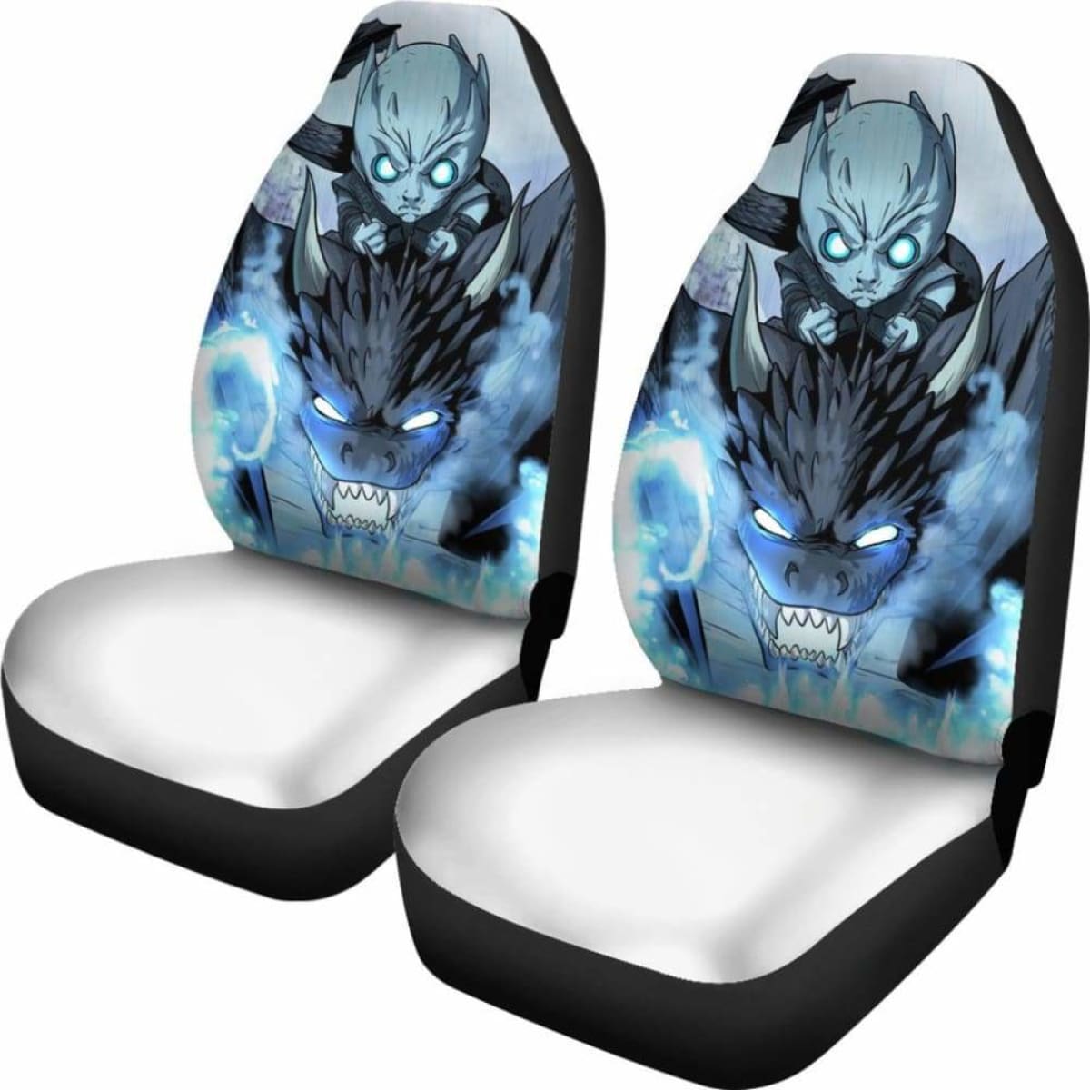 Night King Ice Dragon Car Seat Covers Universal Fit 051012