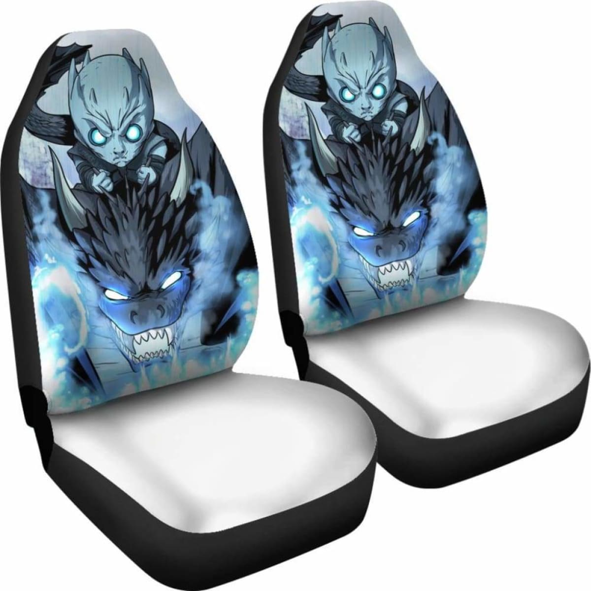 Night King Ice Dragon Car Seat Covers Universal Fit 051012