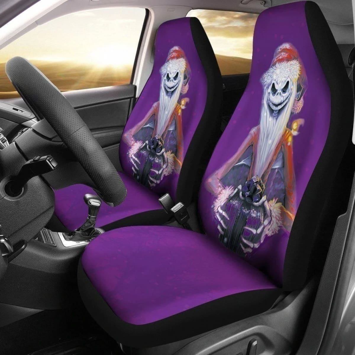 Nightmare Before Christmas Car Seat Covers Jack Cosplay Universal Fit 194801